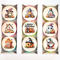 Набор макарун "На Хэллоуин" - 9 шт