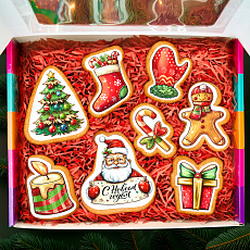 Набор новогоднего печенья №8