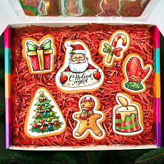 Набор новогоднего печенья №7