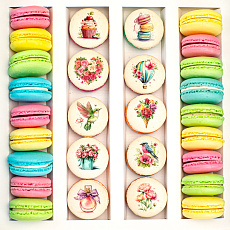 Макаруны "Моменты счастья" - 28 шт