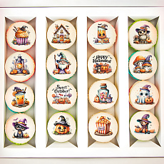 Макаруны - Helloween 16 шт