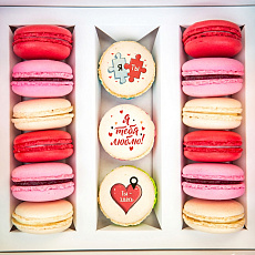 Макаруны "Признание в любви", 15 шт