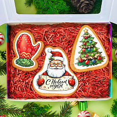 Набор новогоднего печенья №3